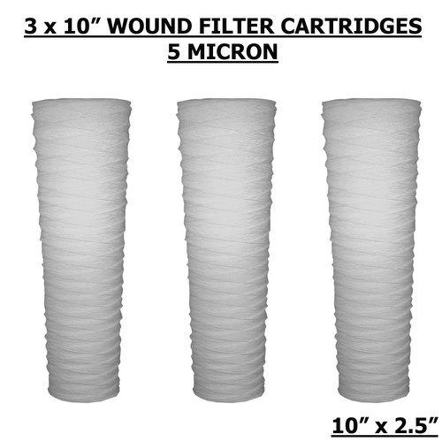 Wound yarn 5 - 10", micron