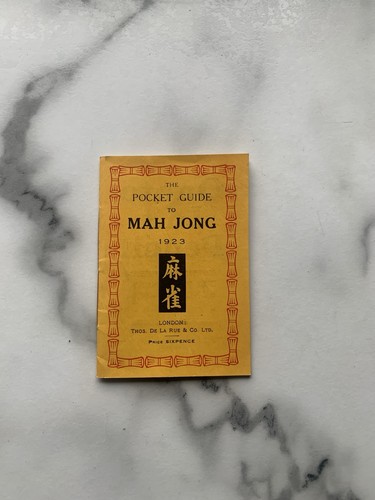 Rare 1923 pocket guide - rare, to