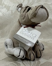 Dora Designs Brutus Jnr Paperweight Bulldog Weighted Desk Tidy w/ Tag - READ