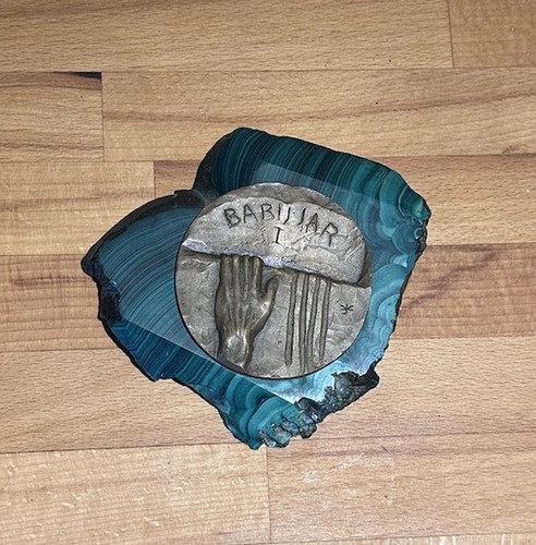 Rare babij jar plaque medal - rare,