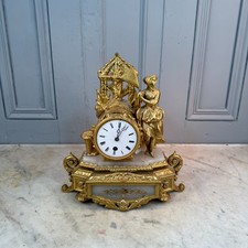Antique french gilt spelter - antique,