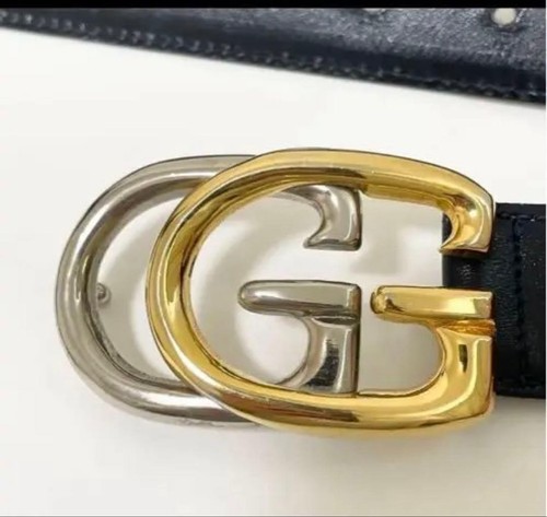 Gucci black leather - black, with