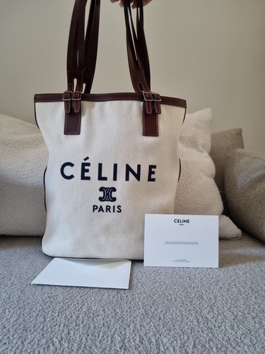 Celine triomphe cabas canvas - celine,