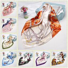New Ladies Square Shawl Satin