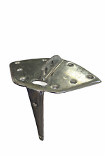 Classic Chrome Bow Support Plate Stemhead for Sailing Dinghy Boat