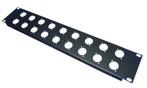 Rack panel xlr holes - rack,