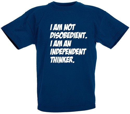 Not disobedient t - i,
