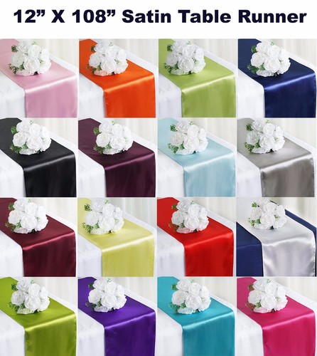 Pcs satin table runners - table,