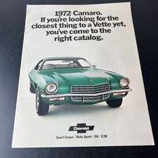 1972 Chevrolet Camaro Sport