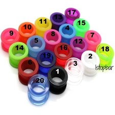 2mm 16mm colours screw - screw, back