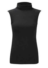 Womens Girls Plain Polo Vest