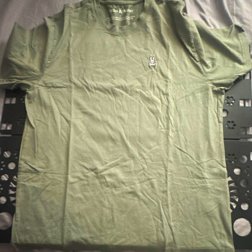 Psycho bunny mens green - green, tee
