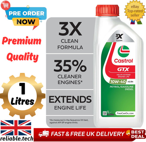 Castrol gtx 10w b4 - 10w-40, a3/b4