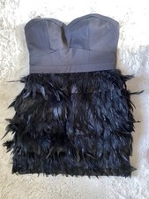 Lipsy Feather Dress Size 12
