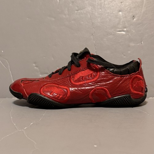 Vintage rare red rhino leather - rare,