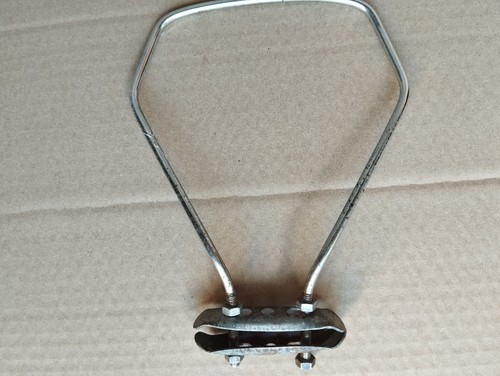 Vintage steel rear pannier - steel,