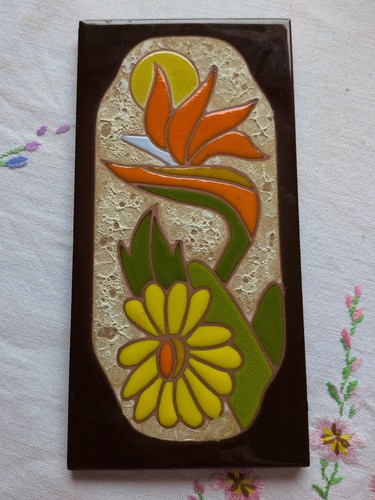 Ceramic tile wall hanging - tile,