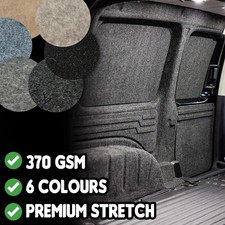 4-Way Stretch Carpet Lining Campervan Thick Luxury Premium Quality (370 GSM)