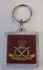 Acrylic Military Key Ring South Staffordshire Regiment