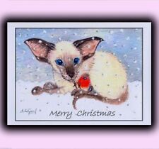 LARGE SIAMESE CAT KITTEN &