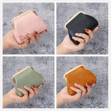 Leather Wallet Pouch Purse Big