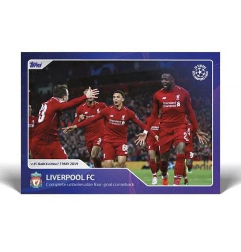 Liverpool topps seasons - topps,