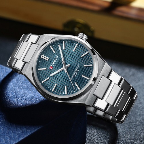 Mens quartz watches stainless - watches,
