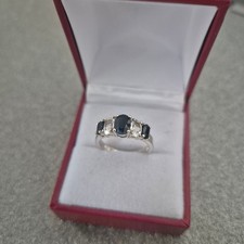 Black Spinel & White Topaz