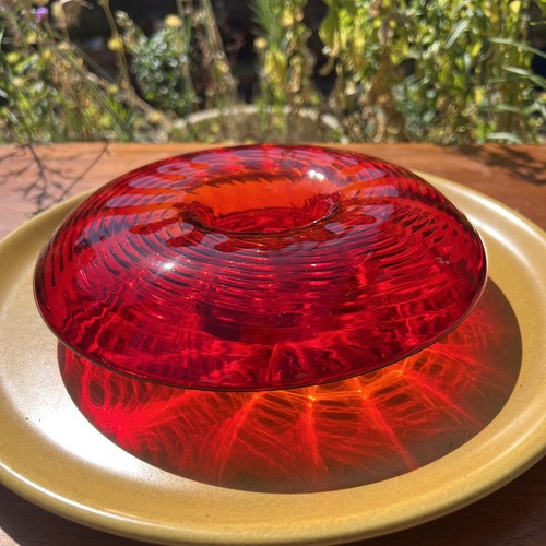 Rare vintage art deco - deco, ruby