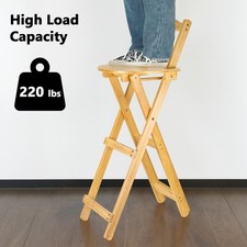 Bamboo Kitchen Stools Folding