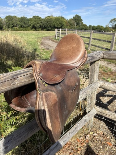 Siddle brown leather - brown, ideal