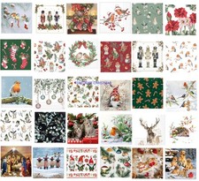 Christmas Decoupage Napkins