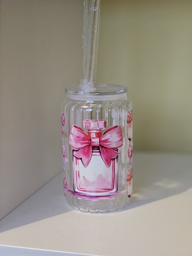16oz glass tumbler - , with