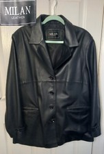Milan Men's Real Leather Black
