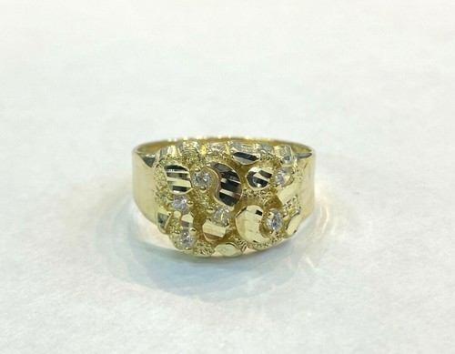10k yellow gold - yellow, mens