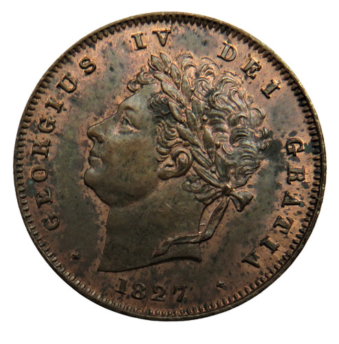 1827 king george - 1827, third