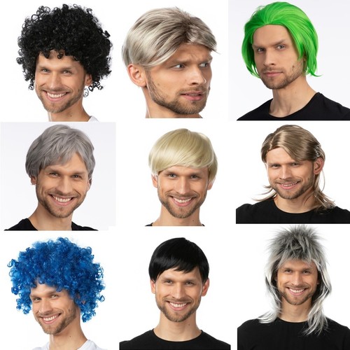 Men fancy dress wig - fancy,