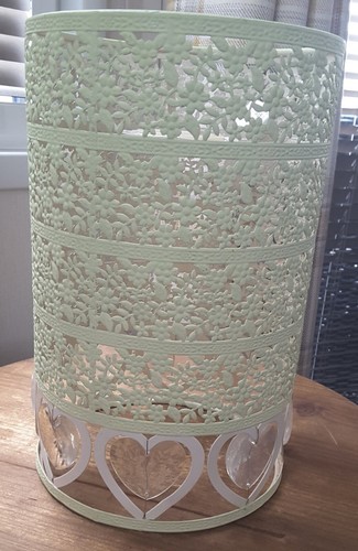 Cream lampshade ceiling - ceiling, light