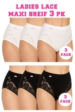 Ladies Cotton Briefs Plain