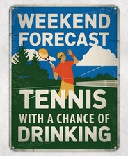 Weekend Forecast Tennis Metal