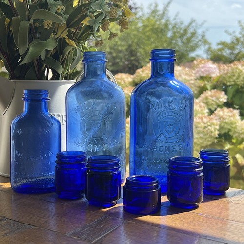 Vintage old fashioned blue - old,