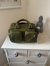Brampton London Green Leather