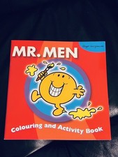 Vintage 2003 Mr Men Colouring
