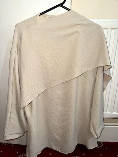 Women beige open front - women’s,