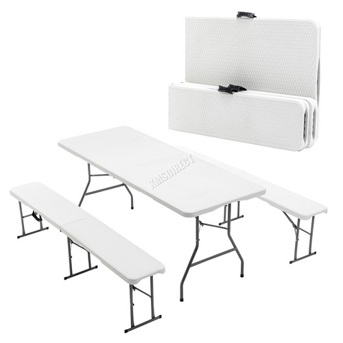 Folding table benches - &, set