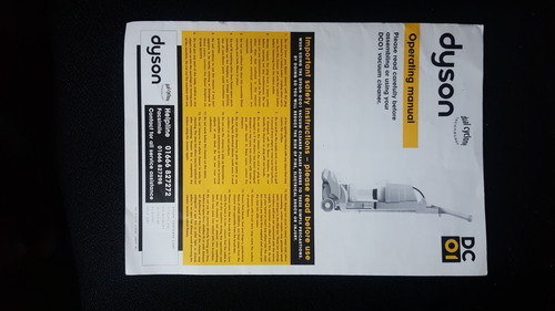 Original dyson dc01 operating - original,