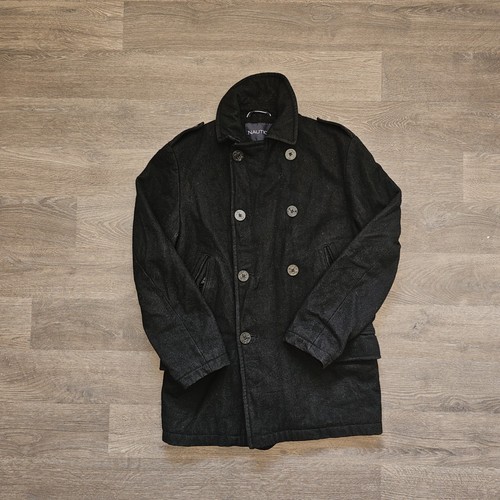 Nautica black wool blend - wool, pea