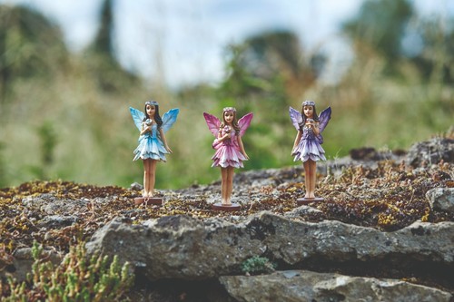 Forest fairy garden - fairy, ornament