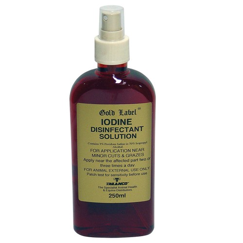 Gold label iodine - gold, ml