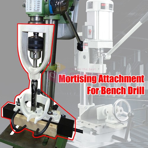 Bench drill mortising locator - mortising,